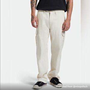 Brixton Cream Cargo Pants